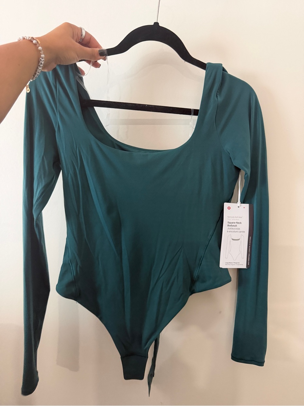 NULU Lulu square neck body suit